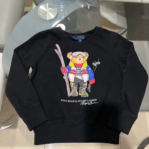 Ralph Lauren Polo Bear boys Sweater/ sweatshirt size 7 - Picture 3 of 6